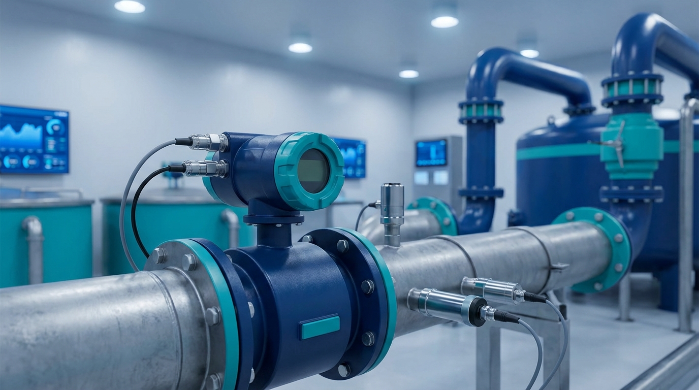 LGF注塑防腐电磁流量计：告别衬里脱落，实现免维护