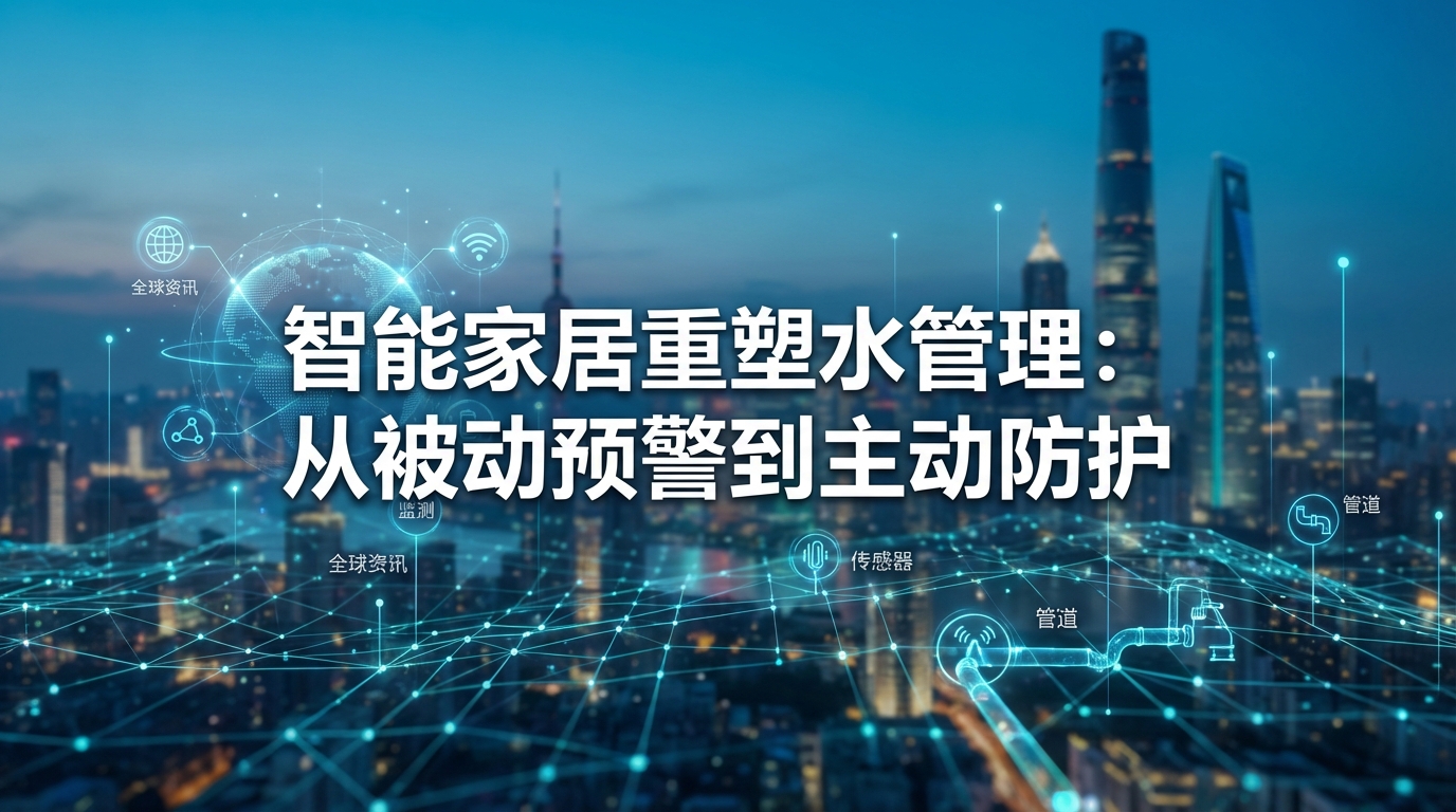 智能家居重塑水管理：从被动预警到主动防护