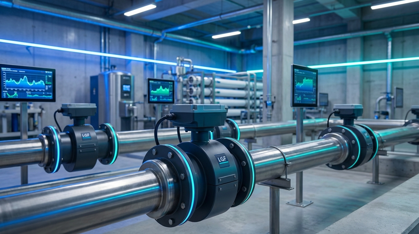 LGF注塑防腐电磁流量计: 智慧水务监测的革新技术