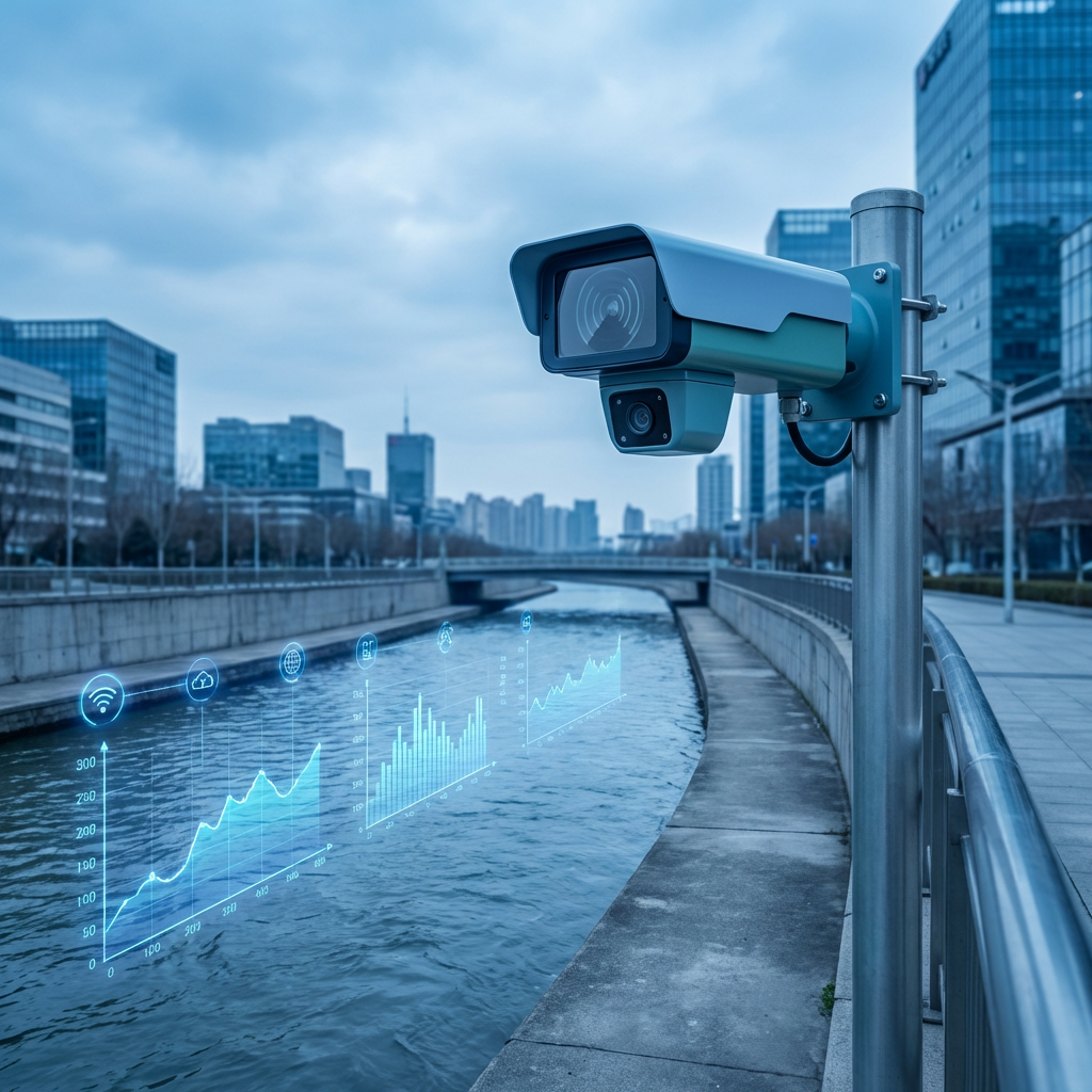 城市内涝监测新突破：雷达-摄像一体化系统助力智慧防汛