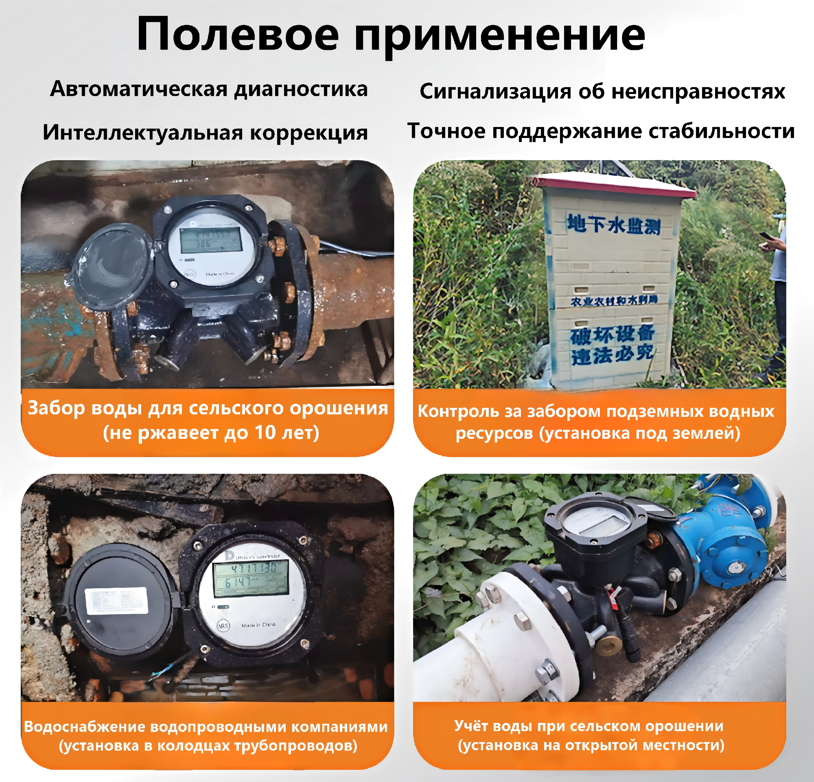 Ультразвуковой водосчетчик