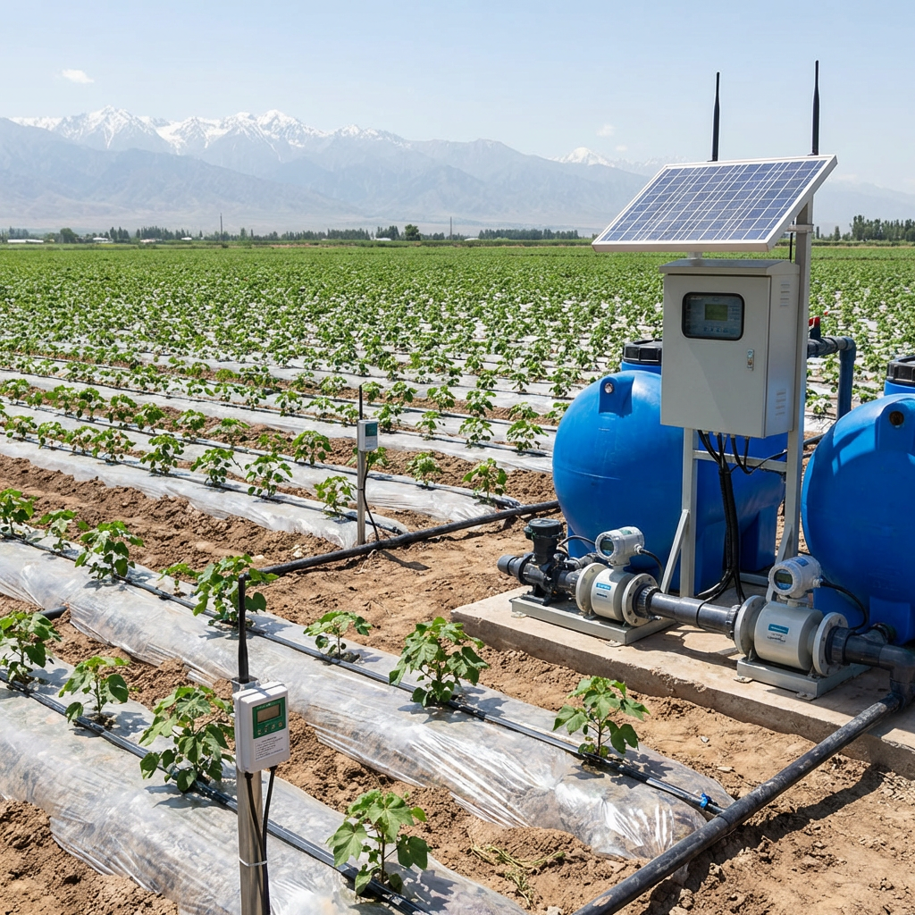 棉花/小麦精准滴灌智能控制系统解决方案
